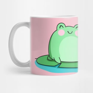 Cute frog cartoon drawing Mug